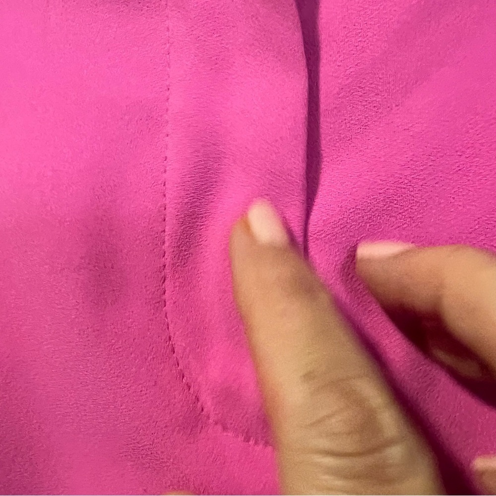Trina Turk Daulton Crepe High Waisted Trina Pink shorts size 4 - Picture 6 of 15